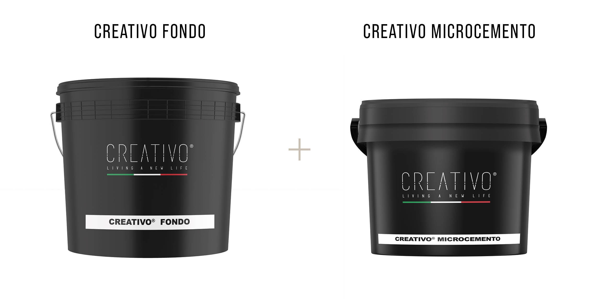 Creativo Fondo + Creativo Microcemento