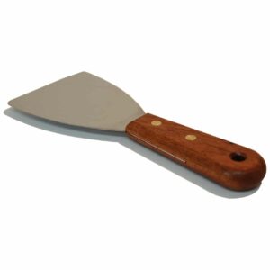 flex inox špahtla s drvenom drškom Marmorino Tools