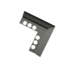 Vanjski kutni element za balkon profil 25 × 25 cm
