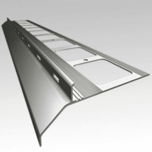 balkonski profil K20 2 m aluminij