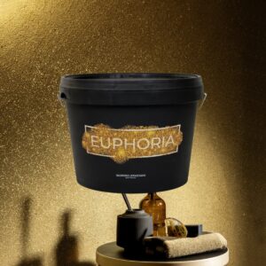 Euphoria – dekorativna obrada s kristalnim odsjajem, Bianco i Oro - Oro 8 kg