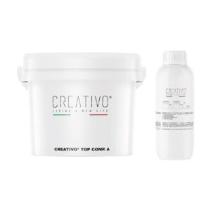 Creativo Top komponenta A i komponenta B, dvokomponentni PU lak za mikrocement